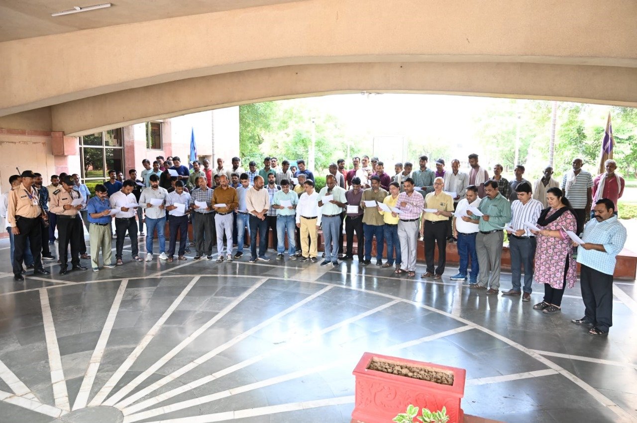 अटल बिहारी वाजपेयी – भारतीय सूचना प्रौद्योगिकी एवं प्रबंधन संस्थान ग्वालियर में स्वच्छता शपथ के साथ स्वच्छता ही सेवा 2025, स्वच्छोत्सव एवं सेवा पर्व 2025 का शुभारम्भ