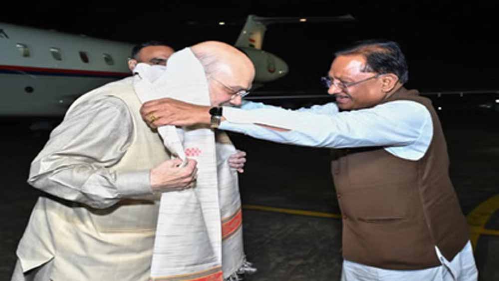 केंद्रीय गृह मंत्री अमित शाह कल आएंगे, सीएम साय का दुर्ग और जगदलपुर का दौरा आज